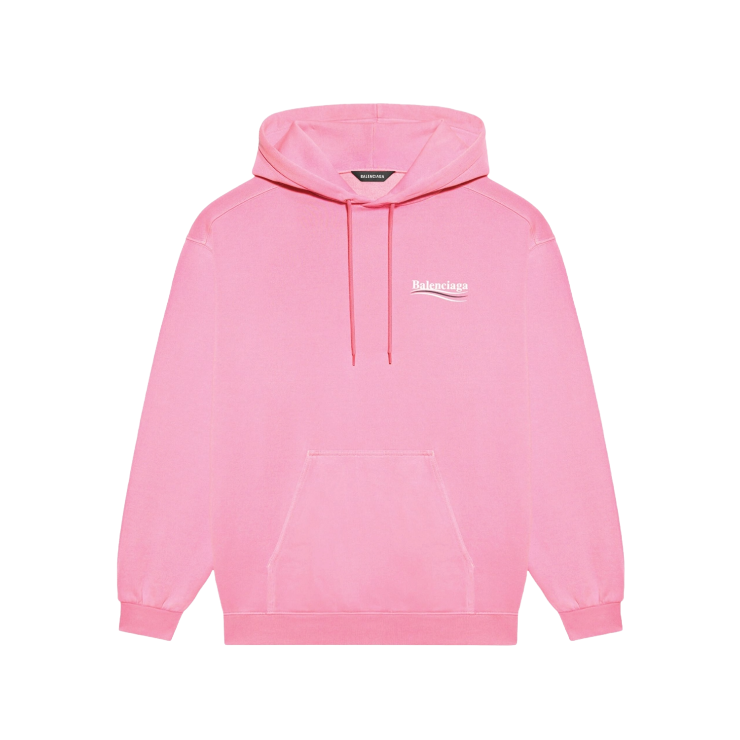 Balenciaga - Campaign Logo Hoodie Pink