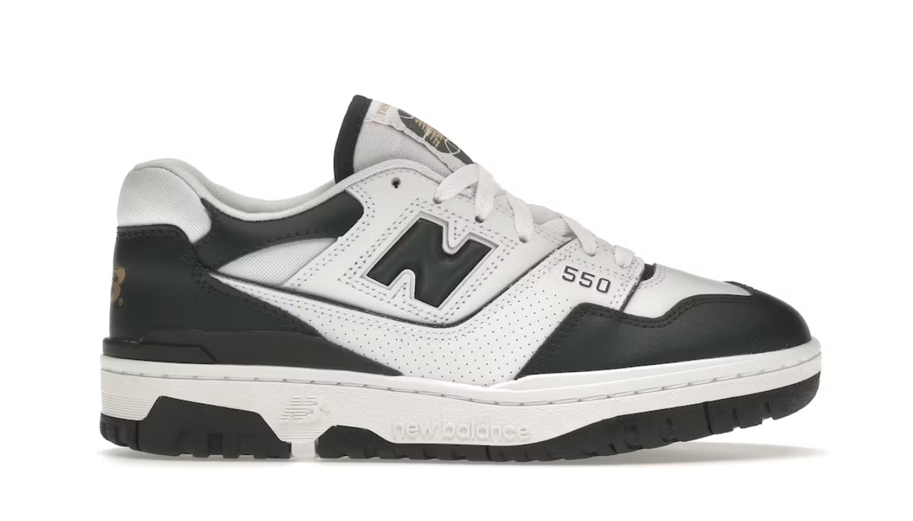 New Balance 550 - White Dark Green